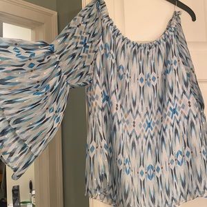 barely worn off the shoulder blouse
